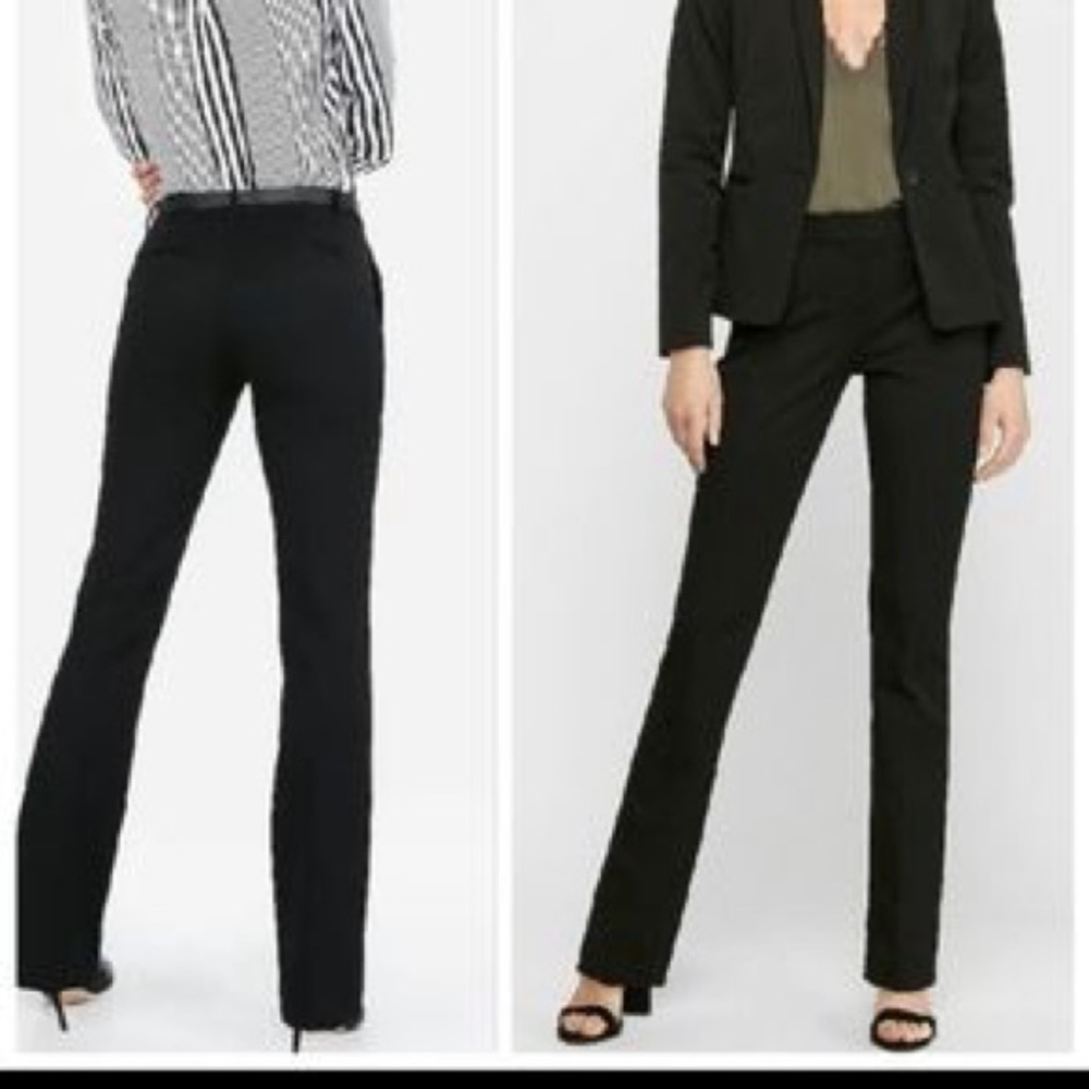 Express Columnist Barely Boot 6r Trousers Navy, M… - image 1